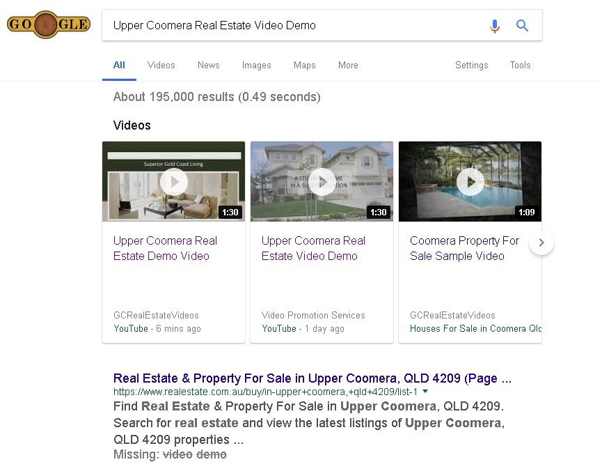 Upper Coomera Real Estate Video