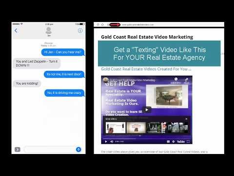 Real Estate Texting Videos