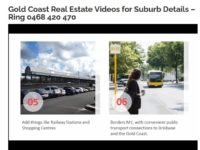 Gold Coast Real Estate Videos for Suburb Details  – Ring 0468 420 470
